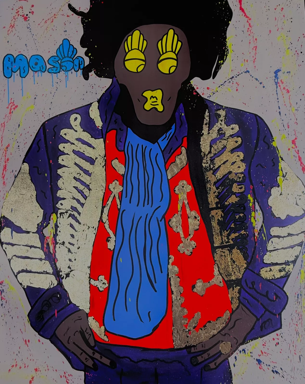 Jimi Hendrix - Mason Newman